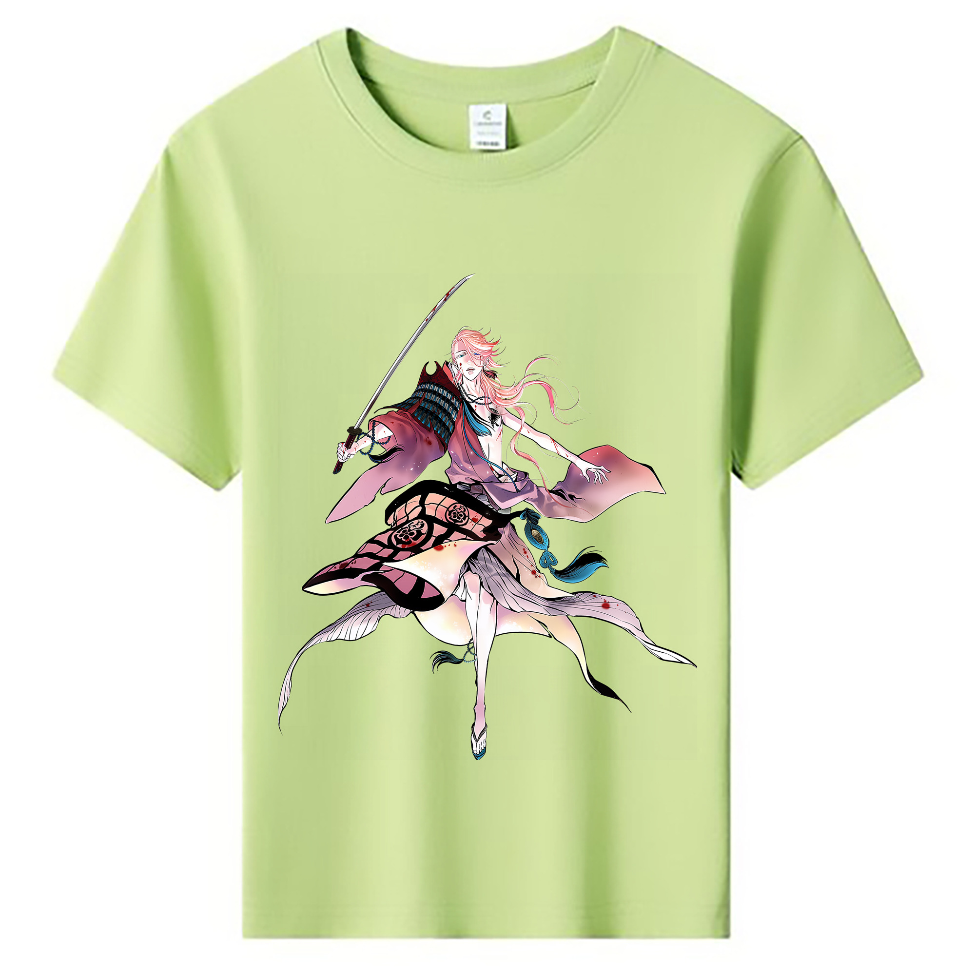 （画像用） 刀剣乱舞 Touken Ranbu 綿100％キッズTシャツ（フロントプリント）